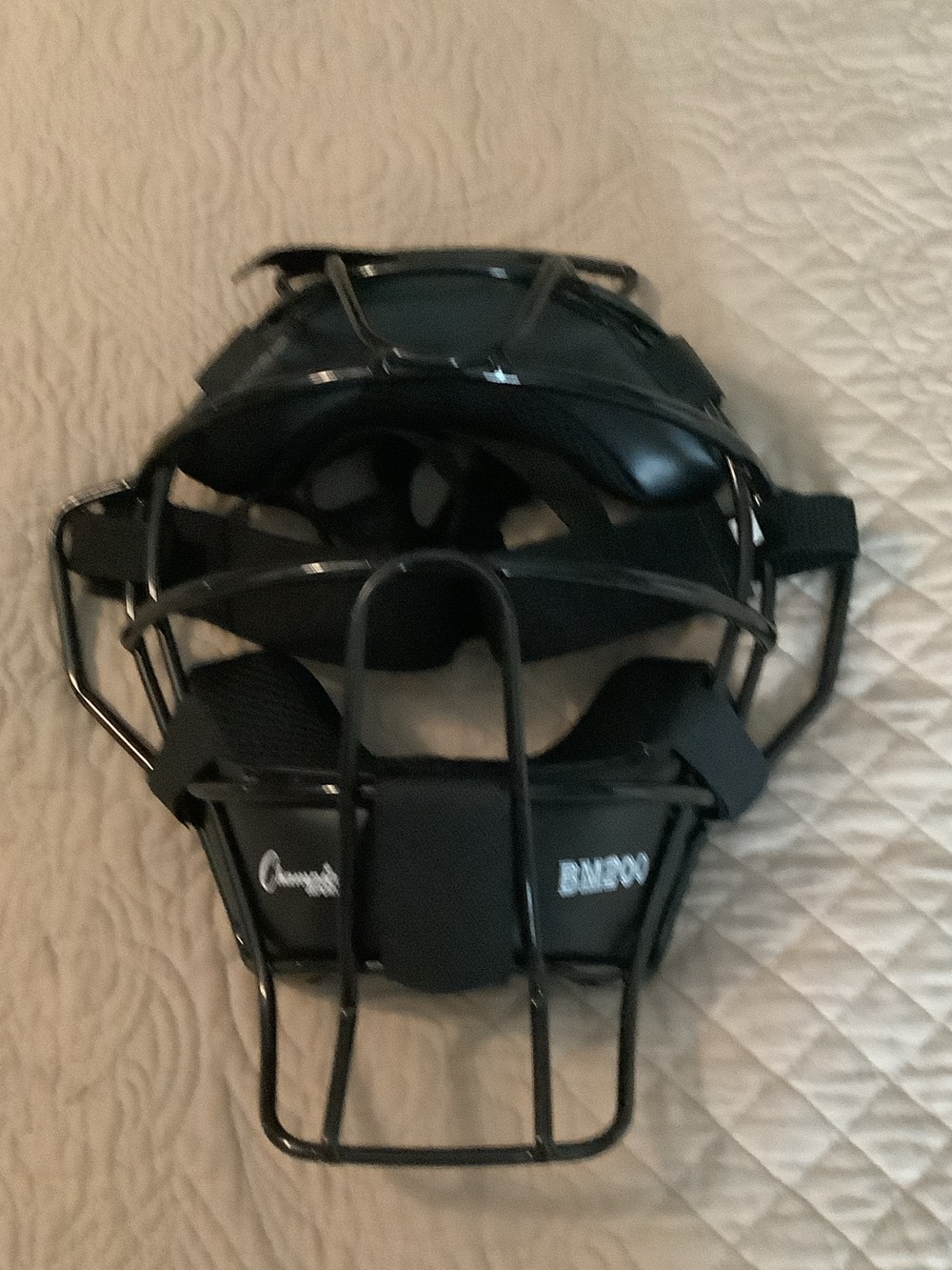 Champion Black Catcher's Face Mask